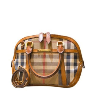 Burberry Brown House Check Orchard Bag