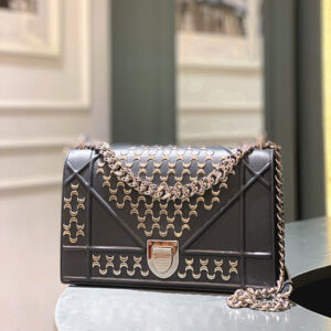 Christian Dior Black Diorama L.E Medium Bag