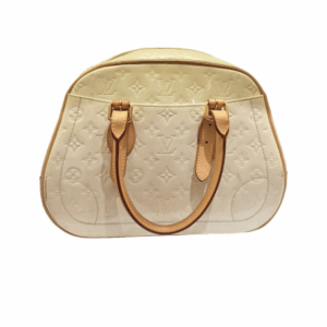 Louis Vuitton White Monogram Vernis Summit Drive Bag