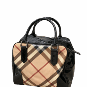 Burberry Nova Check Black Bag