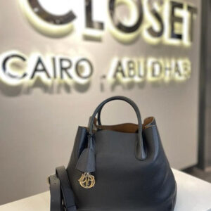 Christian Dior Black Open Bar Tote Bag