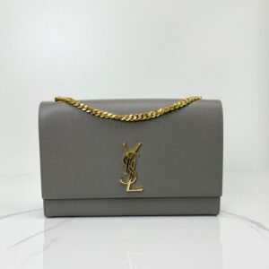 Saint Laurent Kate Bag - Grey