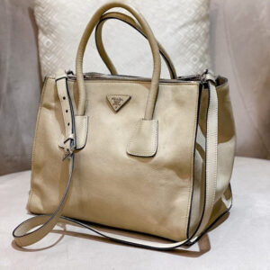 Prada Grey Shoulder Bag