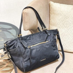 Burberry Black Nylon Shoulder Bag
