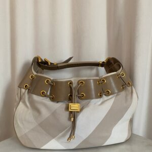 Burberry Bicolor Shoulder Bag