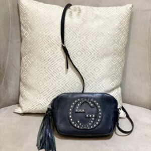 Gucci Soho Disco Studded Crossbody Bag