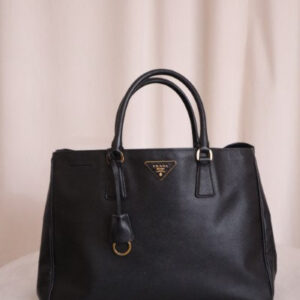 Prada Black Top Handle Bag