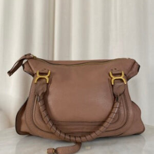 Chloe Beige Marcie Large Tote Bag