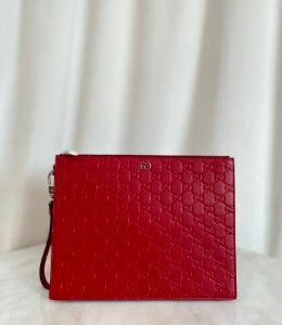 Gucci Red Clutch