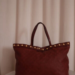 Gucci Burgundy GG Babouska Tote Bag