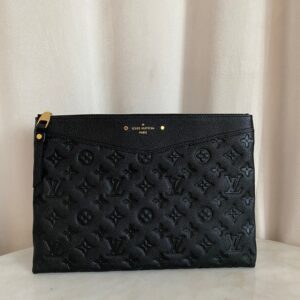 Louis Vuitton Black Monogram Empreinte Daily Pouch