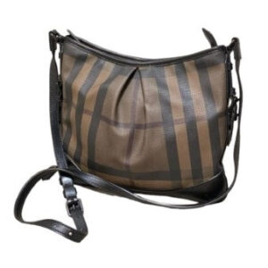 Burberry Brown House Check Crossbody Bag