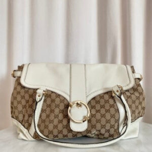 Gucci Bicolor GG Shoulder Bag