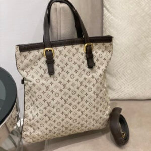 Louis Vuitton Brown Mini Lin Francoise Bag