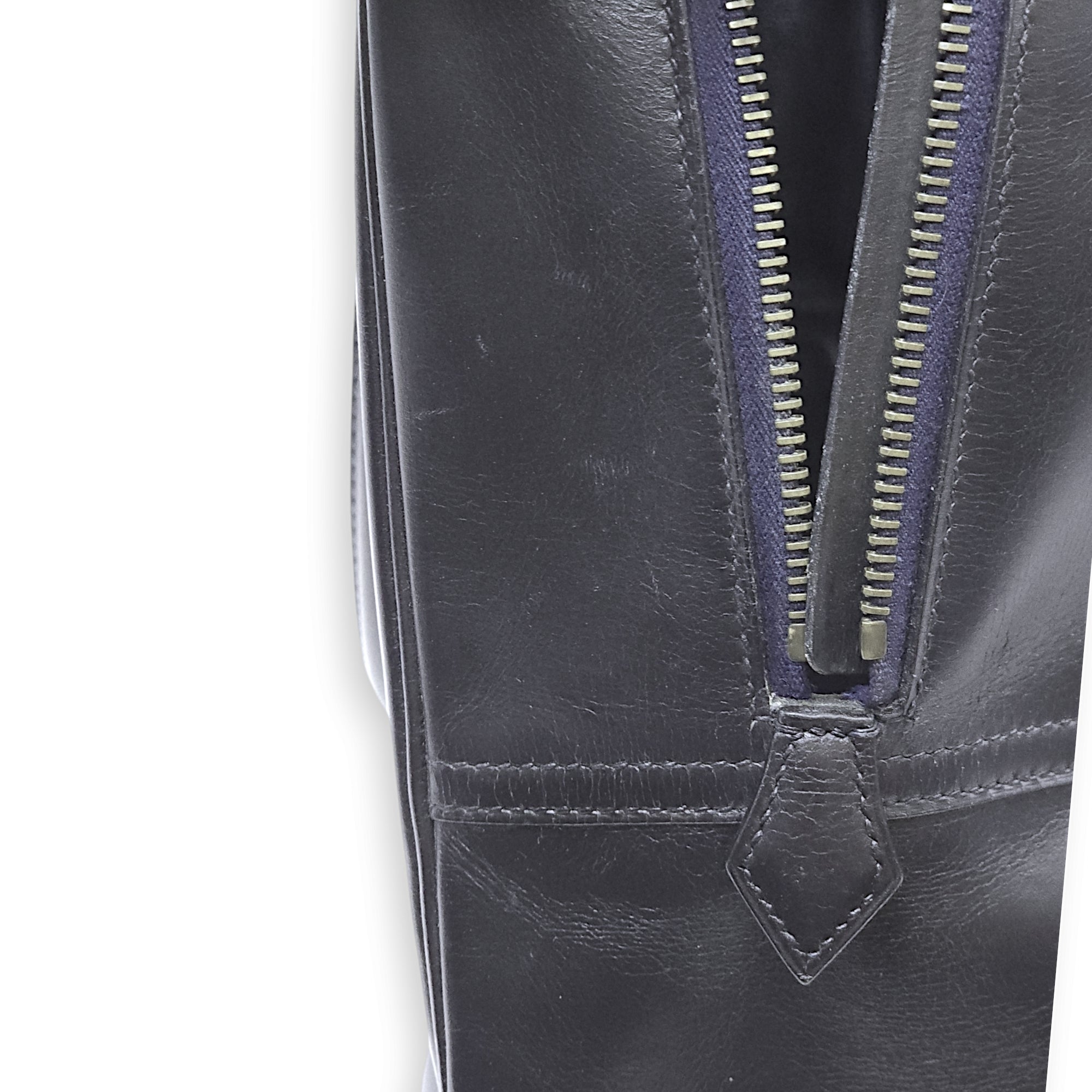 Plume Bleu Navy in Box, Gold hardware - Image 8