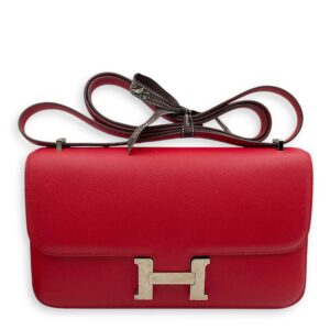 Constance Elan Rouge Casaque in Epsom, Palladium hardware