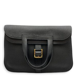 Halzan 31 Black in Clemence, Gold hardware