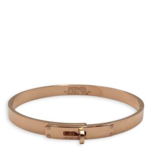 Kelly SH Bracelet in 4 Diamonds, 0.02 CT, Rose Gold Hardware