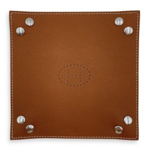 Mises et Relances H Evelyne Mini Gold Change Tray in Swift