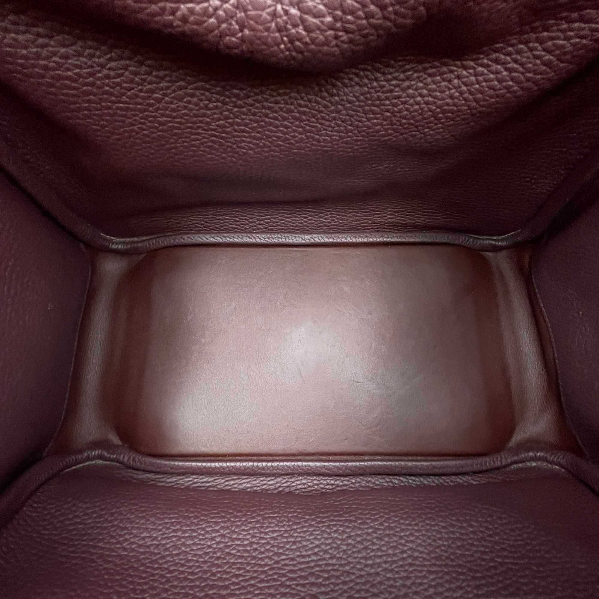 Lindy Verso 30 Orange Poppy/Bordeaux in Clemence, Palladium hardware - Image 7