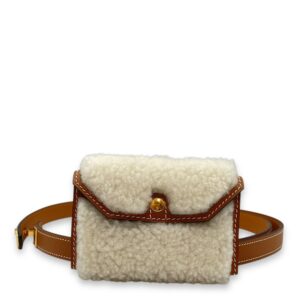 Kelly Pocket Teddy 18 Gold Belt in Epsom, Gold hardware