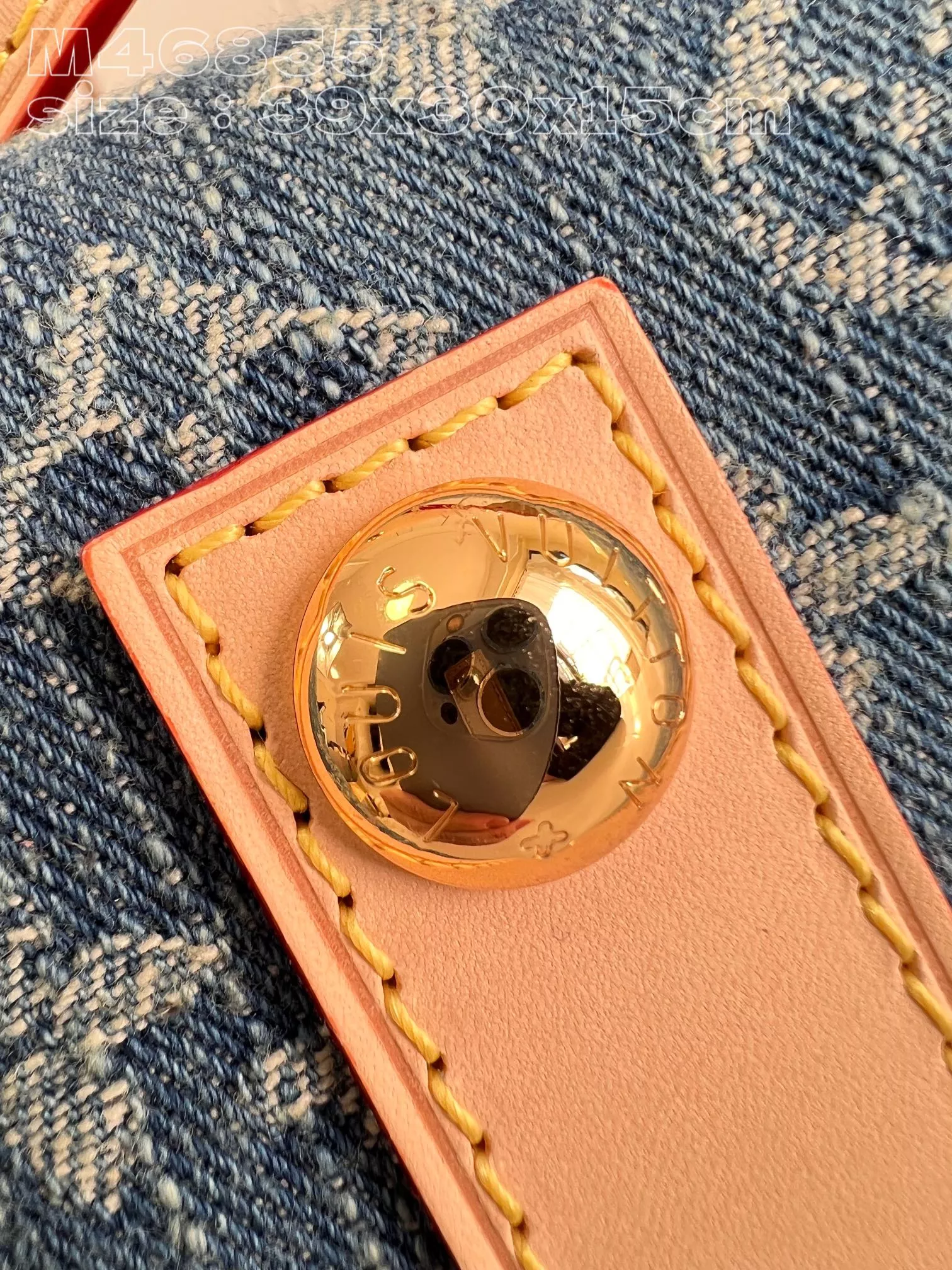 CarryAll MM Monogram Denim - ReplicaBags.is - Image 6