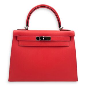 Kelly Sellier Rose Jaipur in Epsom, Palladium hardware