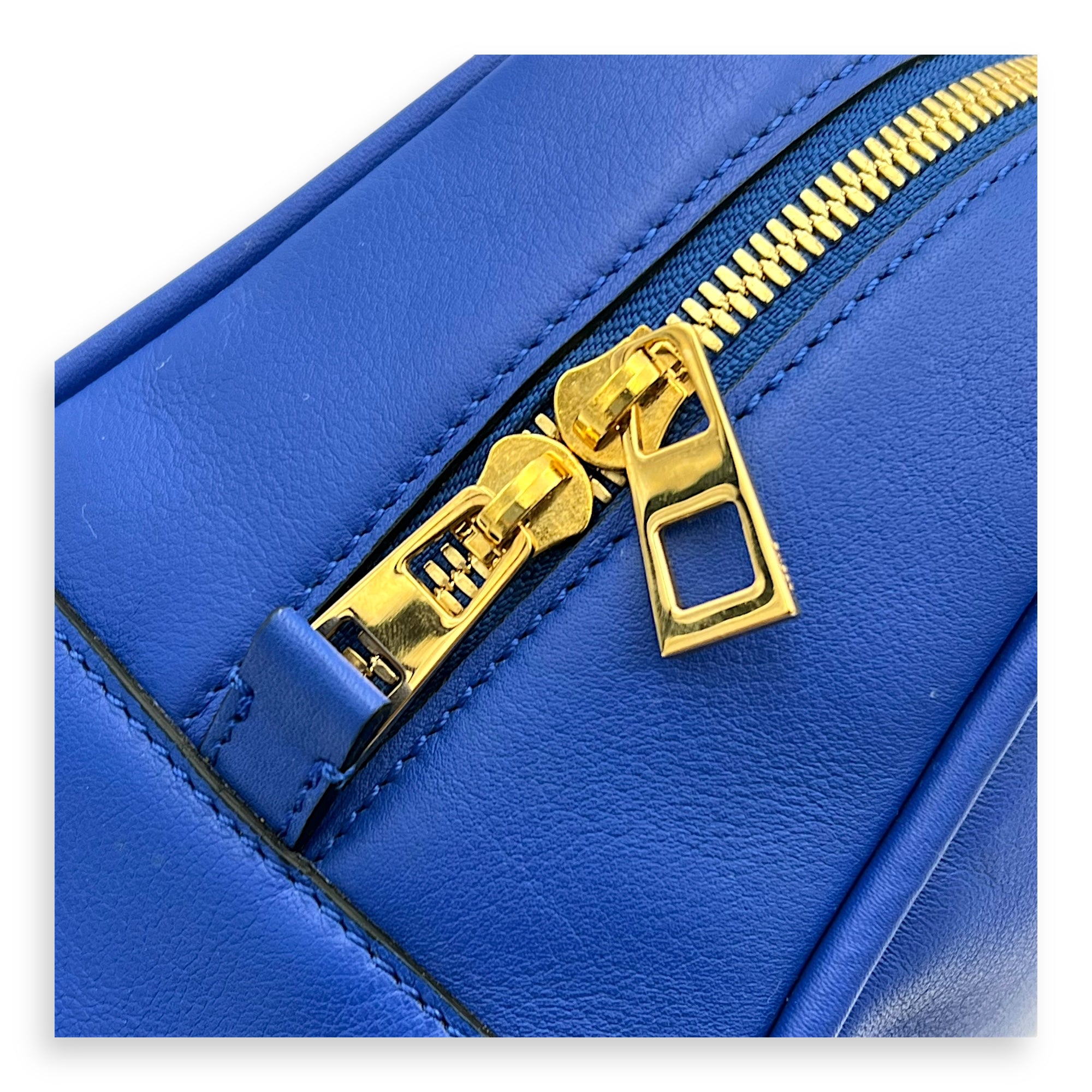 Amazona 19 Brown Top Handle Bag in Calfskin, Gold hardware - Image 12