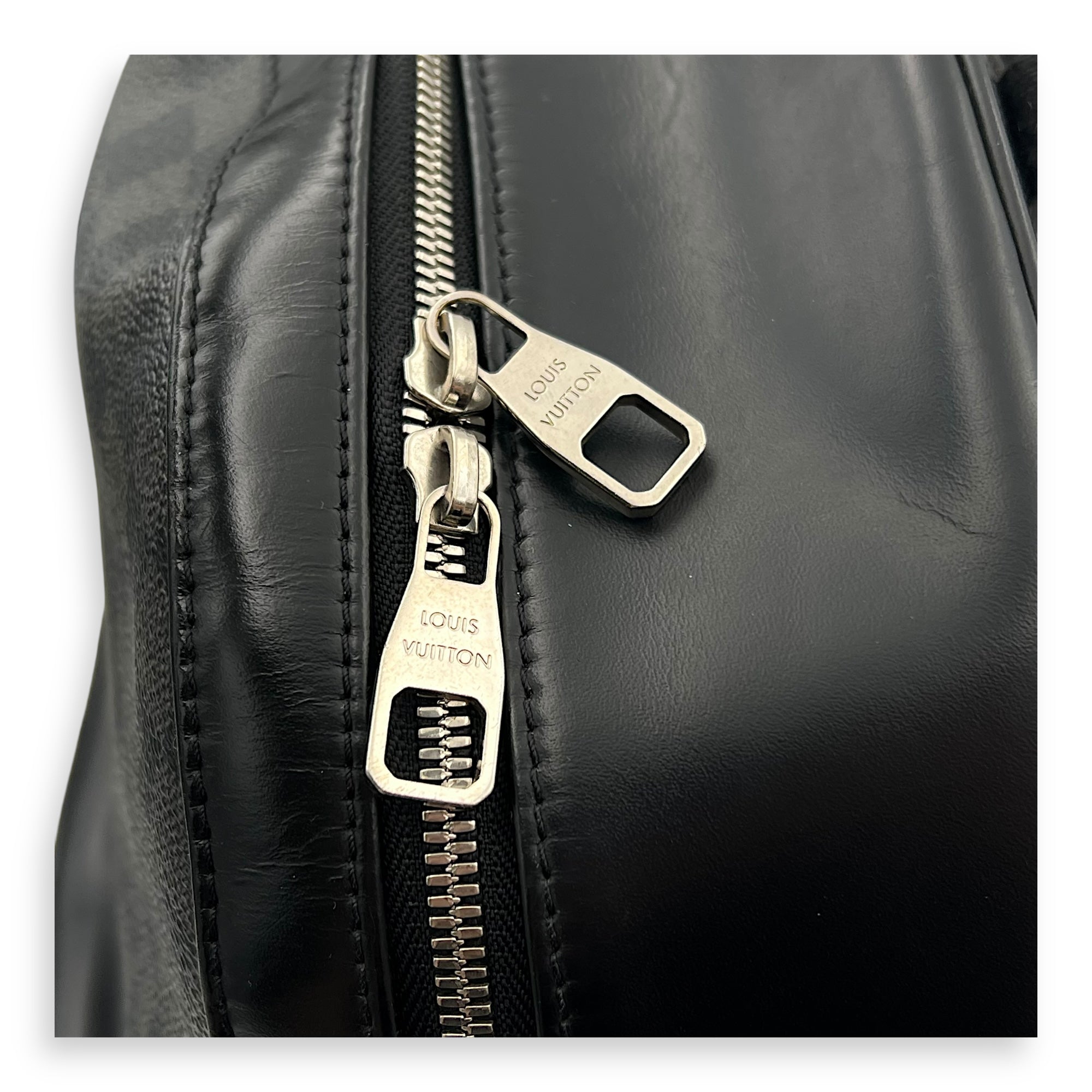 Josh Backpack Graphite in Coated Canvas, Silver hardware - Image 11