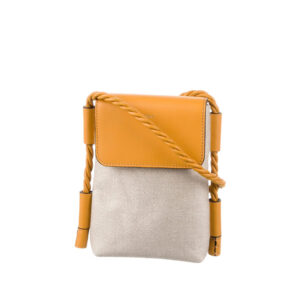 Chloé Key Phone Pouch in Yellow - Replicabags.is