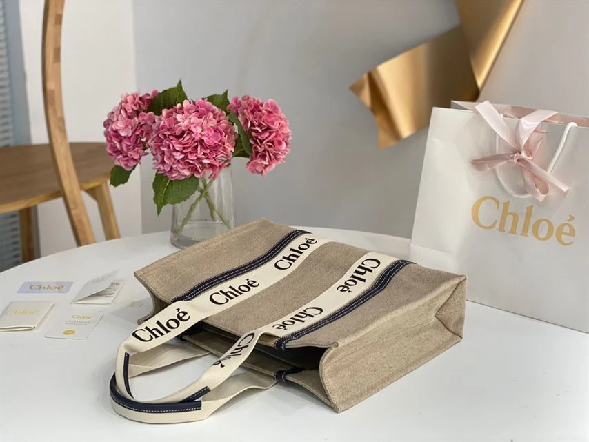 Chloé Large Woody Tote Bag - MB033 - Image 6