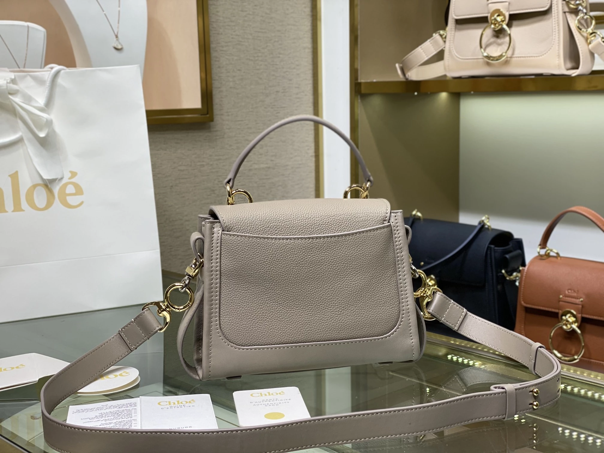 Chloé Mini Tess Day Bag - MB028 - Image 4