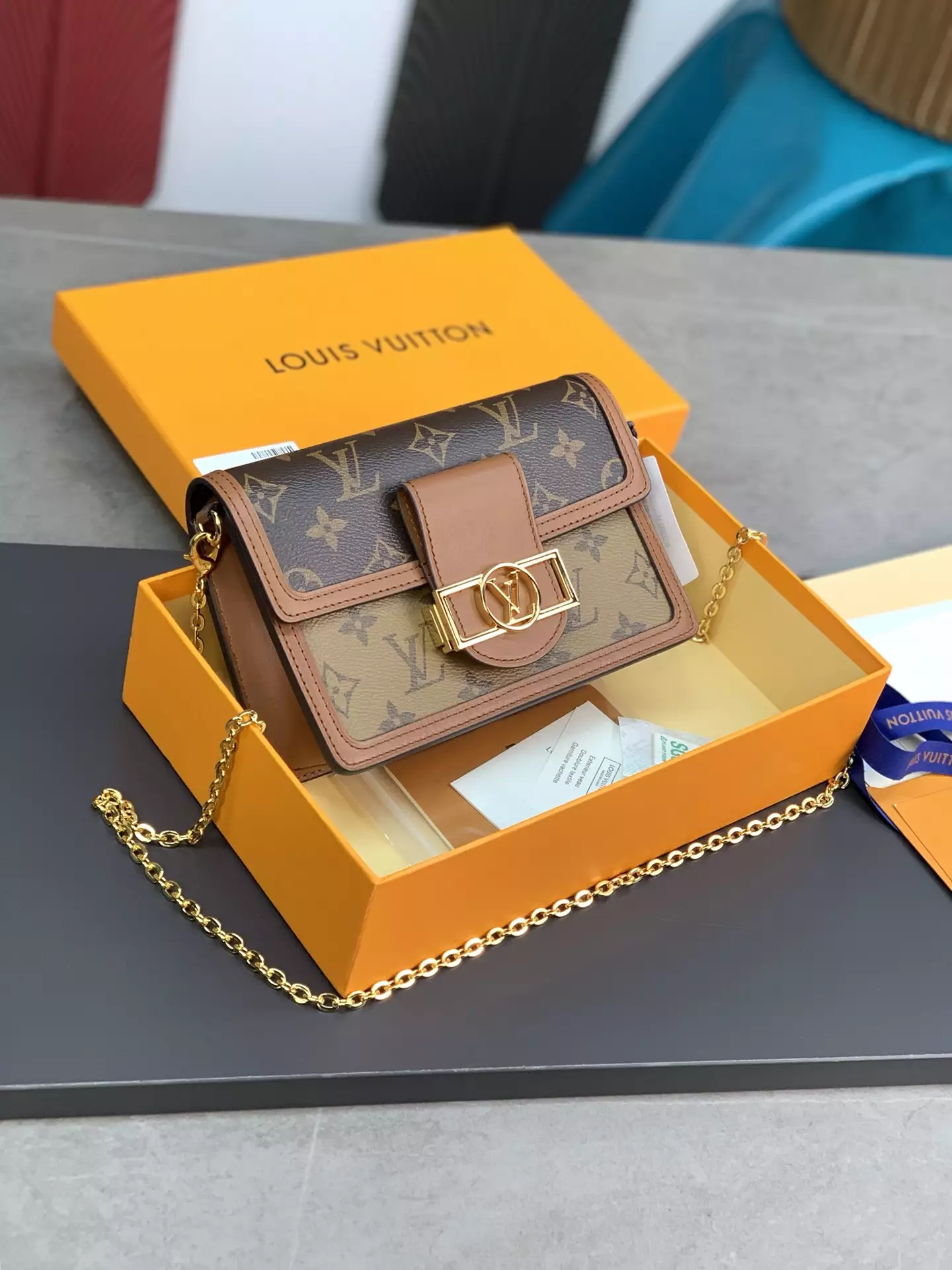 Dauphine Chain Wallet Monogram Canvas Other - Repbags.ru - Image 3