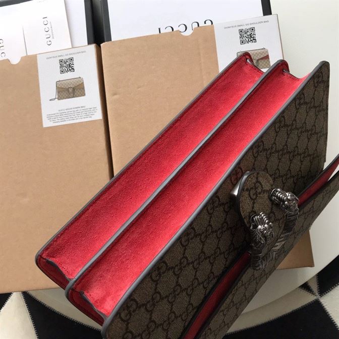 Dionysus GG small shoulder bag Beige/ebony - Image 6