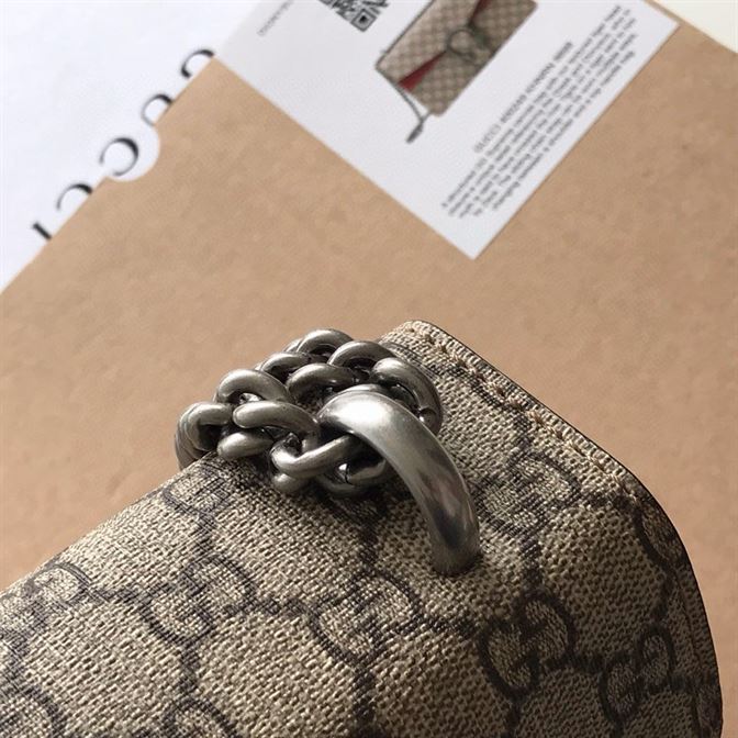 Dionysus GG small shoulder bag Beige/ebony - Image 8