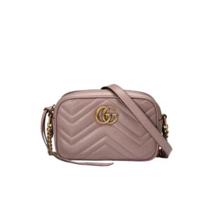 GG Marmont mini shoulder bag Dusty pink