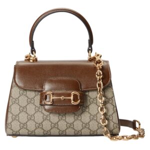 Gucci Horsebit 1955 mini bag Light brown leather- GB122