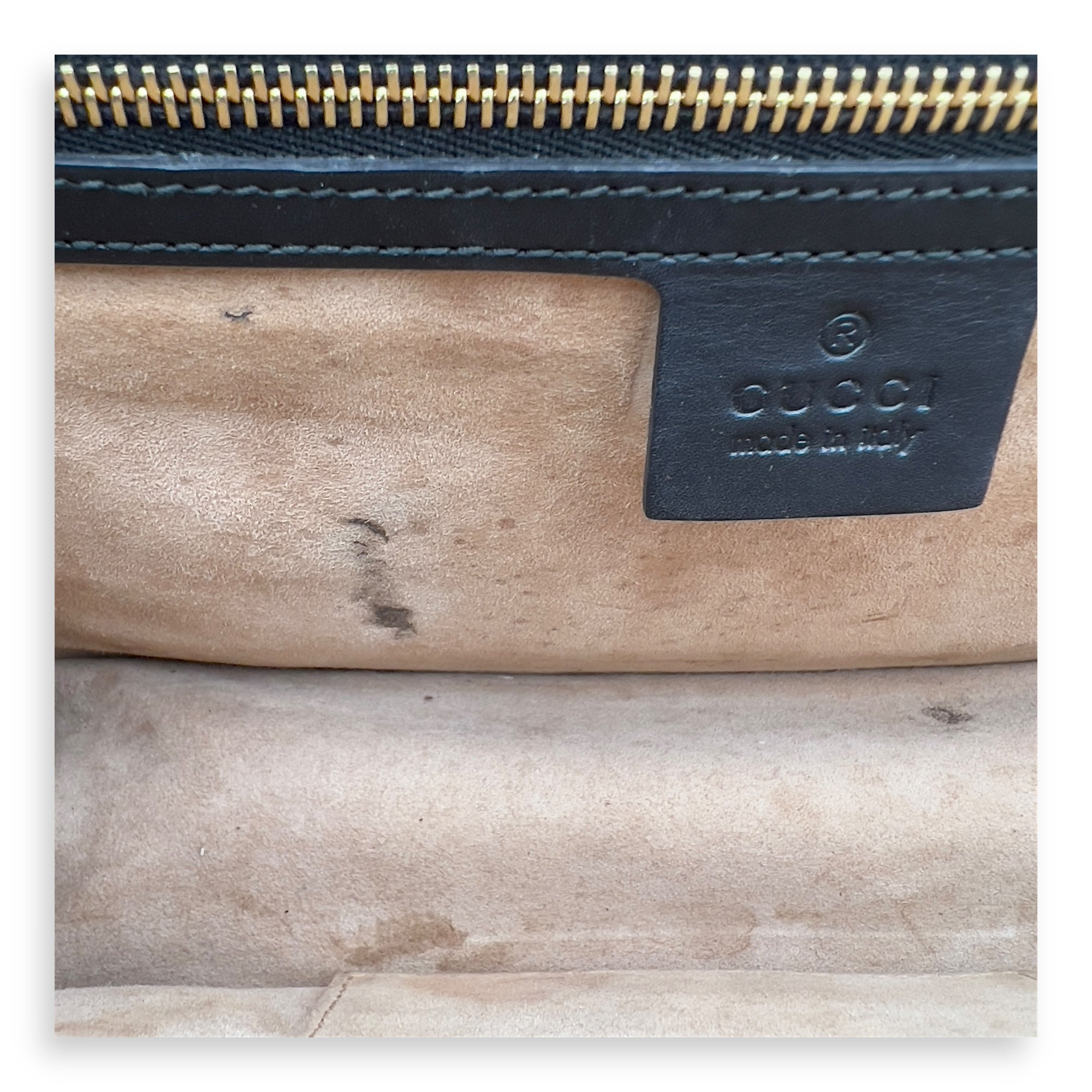 Sylvie Shoulder Bag Black in Calfskin, Gold hardware - Image 10