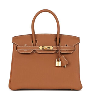 Hermes Birkin 30 Gold Togo Gold Hardware