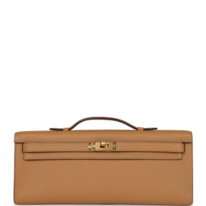 Hermes Kelly Cut Biscuit Swift Gold Hardware
