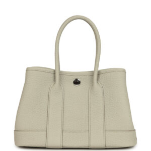 Hermes Garden Party Neo 23 Beton Negonda Palladium Hardware