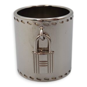 Cadena Scarf Silver Ring in, Palladium hardware