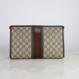 Gucci Bicolor GG Ophidia Medium Pouch