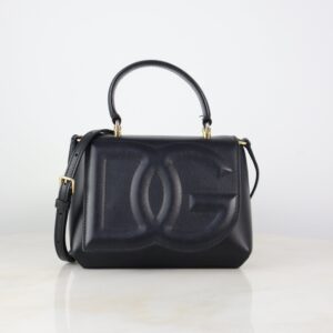Dolce & Gabbana Black Top Handle W/ Strap