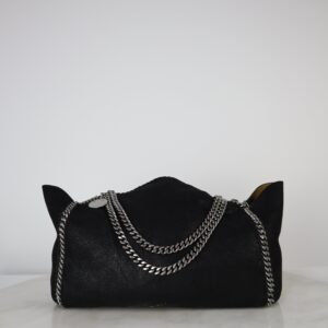 Stella Mccartney Bicolor Velvet Reversible Falabella Bag