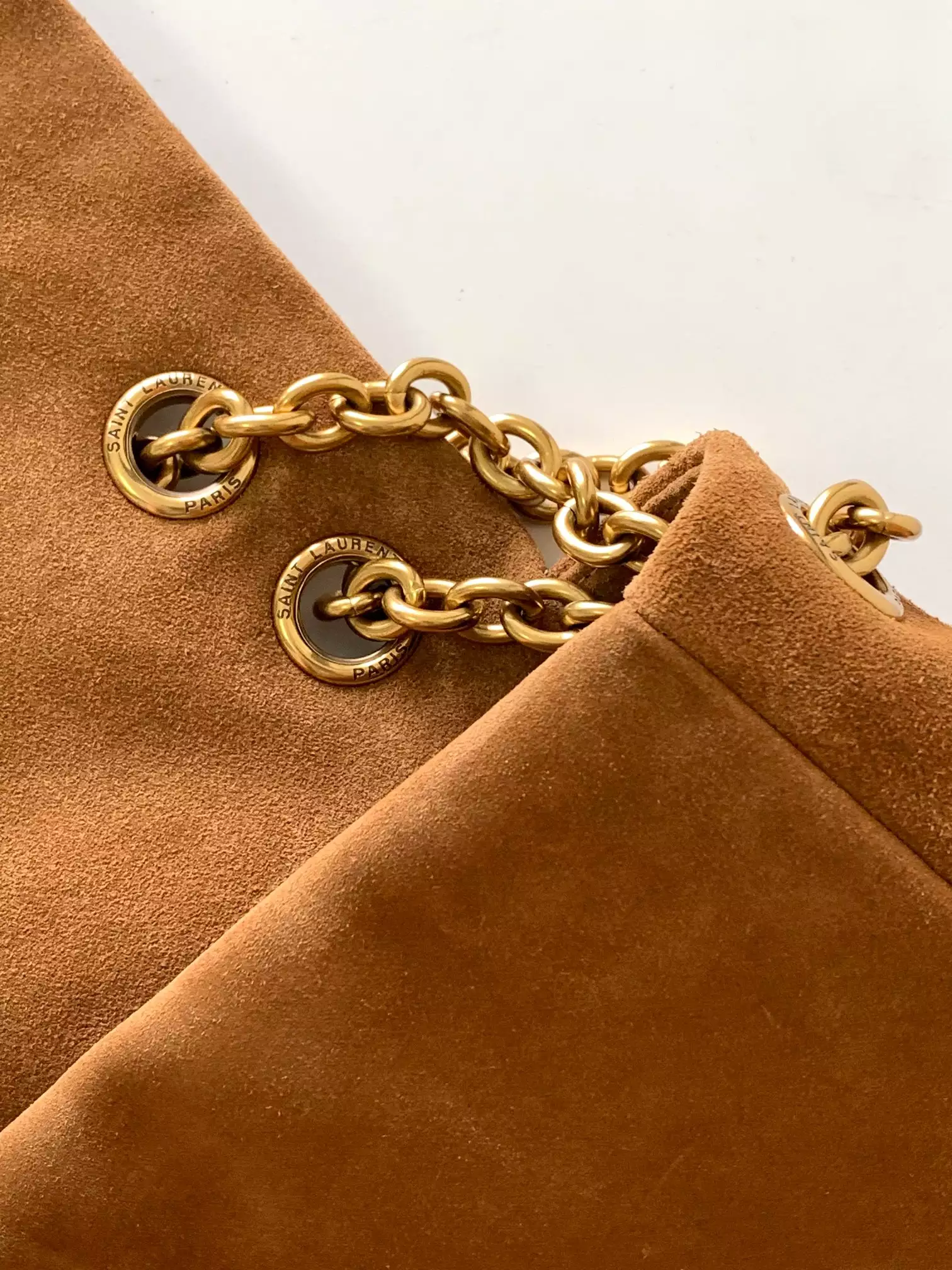 Jamie 4.3 in Brown Caramel Suede - YB061 - Repbags.ru - Image 6