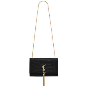 Kate Medium Tassel in Crocodile-Embossed Leather - Repbags.ru