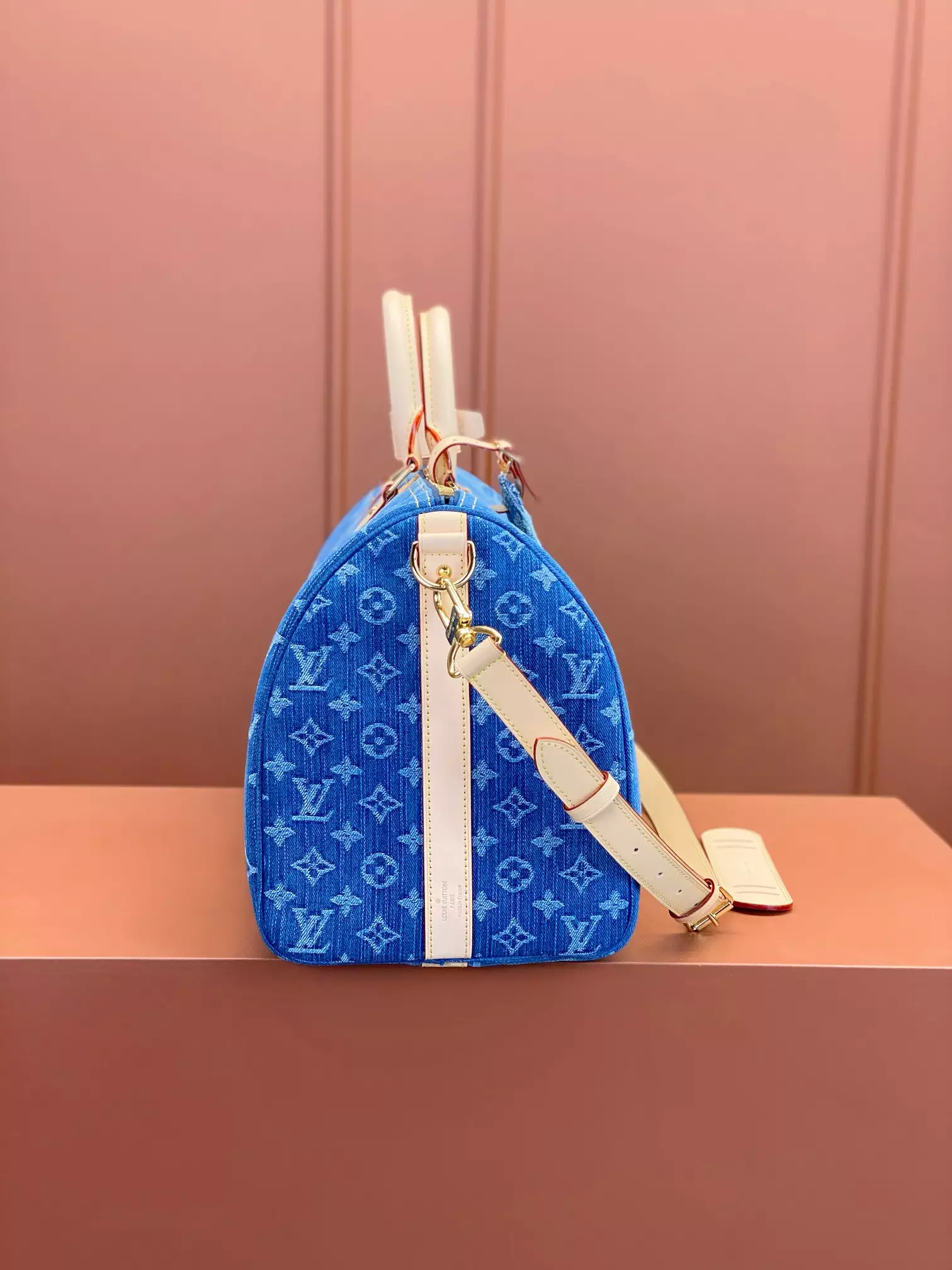 Keepall Bandoulière 45 Denim Monogram Canvas - Repbags.ru - Image 9