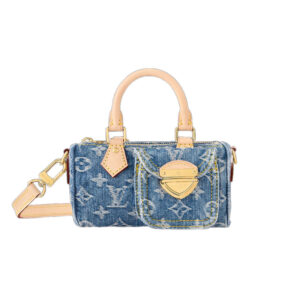 LV Nano Speedy Monogram Denim Blue - Repbags.ru