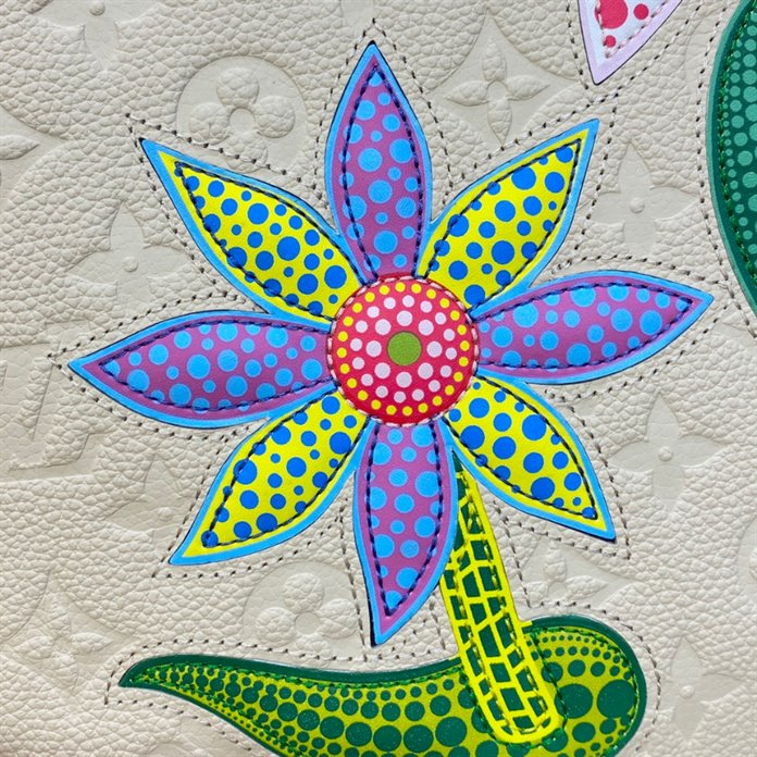 LV x YK Neverfull MM Tote Bag - Image 6